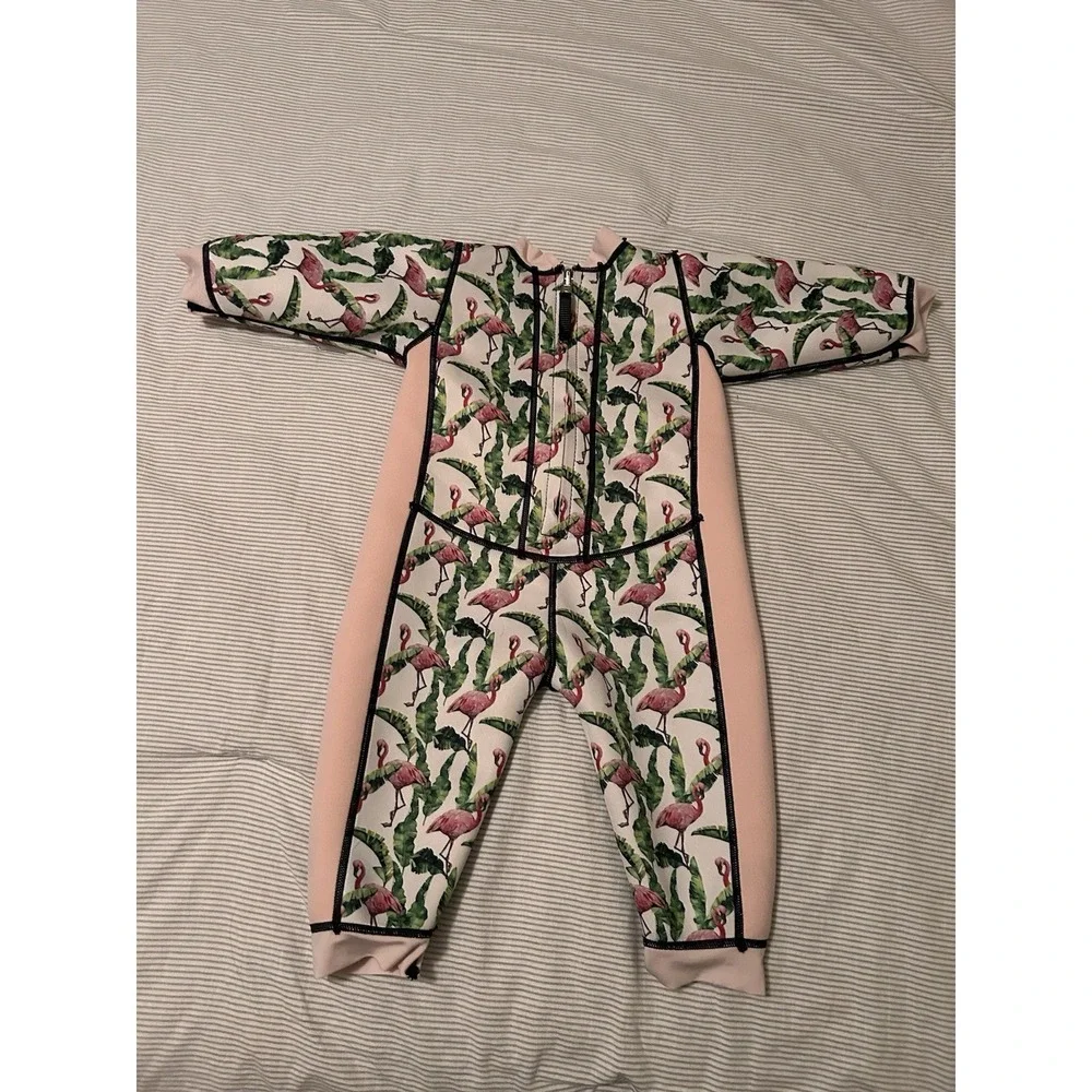 Warmsy Reversable Aquajoy wetsuit baby toddler 24‎ months Flamingo Pink Vacation